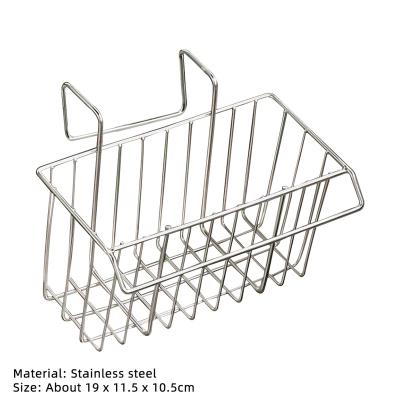 China Sustainable Kitchen Dish Drain Rack Step Down Stainless Steel Cart Tidy Storage Holder Rack Cleaning Organizer for sale