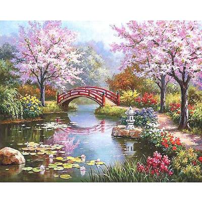 中国 Good CREATIVE Selling on Aesthetic Interesting Bedroom Decoration Handmade Landscape Oil Painting Canvas Abstract Drop Shipping 販売のため