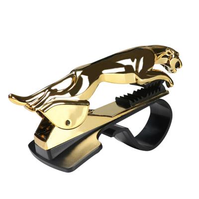 China Leopard Shape Best Selling For Car Leopard Dash Mount Phone Holder ABS Phone Holder Drop Shipping en venta