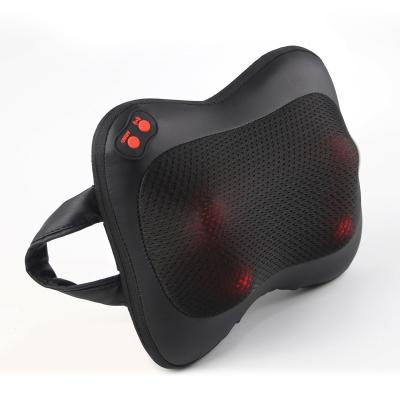 China Electric NECK Spine Cervical Massager Shoulder and Neck Body Massage Pillow Multifunctional Car Home Cushion for sale