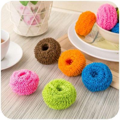 China Factory Direct Stocked Ball Kitchenware Household Pot Brush Cleaning Ball Dish Nano Cleaning for sale