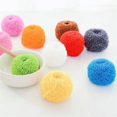 China High Quality Material Ball Kitchen Tableware Household Pot Brush Cleaning Ball Dish Cleaning Nano Stocked for sale