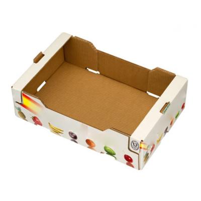 China Disposable Apple Banana Cardboard Box Orange Grape Box Fruit Paperboard Packaging Box for sale