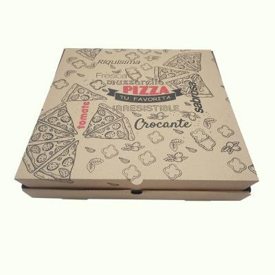 China 8 10 12 14 16 18 disposable 30 inch 24 colors printed custom pizza boxes printing carton box factory supplier with logo for sale