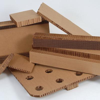 China Recycled Materials Double Wall Panel Triple Cardboard Panel Corrugated Wall Honeycomb Panel for sale