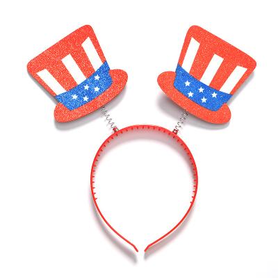 China Popular Independence Day Headband Party decoration supplies Headband festive atmosphere decoration for sale