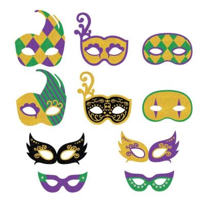 China Fashional Carnival decoration Mask glasses Adult children dress up photo props Holiday party Creative decoration for sale