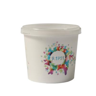 China PP Material Disposable Yogurt Cup Injection Molding for Custom Printed Ice Cream Cup for sale