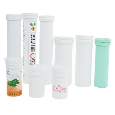 China Customized PP Material Effervescent Tablet Bottle with Desiccant Empty As Picture for sale