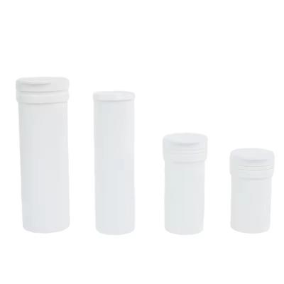 China Effervescent Tablet Plastic Tube Empty for ODM OEM Multivitamin Vitamin C Private Label for sale