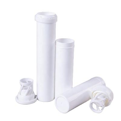 China PP Plastic Sealing Cans for Effervescent Tablets Empty Medicine Bottle Supplements for sale