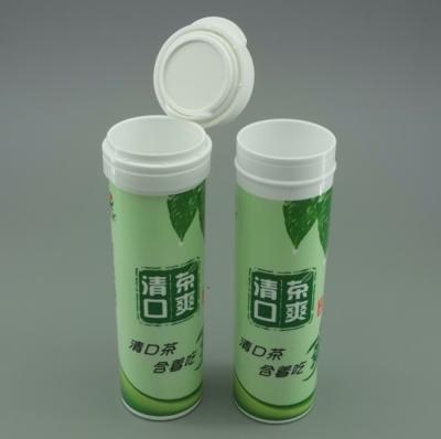 China Empty Vitamin Supplement Bottles Customized Printing And Flip Top Lid Design For Your Requirements for sale