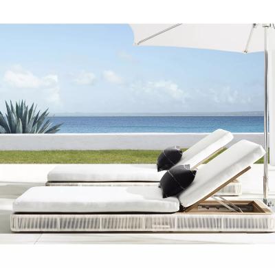 China New Modern Mixed Material Outdoor Furniture Pool Furniture Havana Lounge Convertible for sale