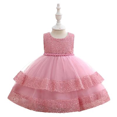 China 2022 1 year old girl summer washable birthday dress babies party princess Infant Girl Evening wear dress dresses for sale