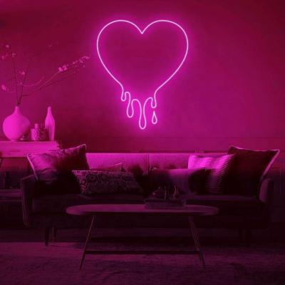 China Free Shipping Buildings Home Shop Decoration 12v Hurry Neon Sign for sale