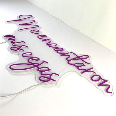 China Buildings Newly Designed Outdoor Wall Neon Sign Home Wedding Party Room Sign LED Neon Sign Lights for sale