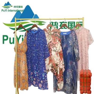 China 100% Silk Blended 45Kg Used Clothing Used Silk Dress Clothes Korean Used Balls for sale