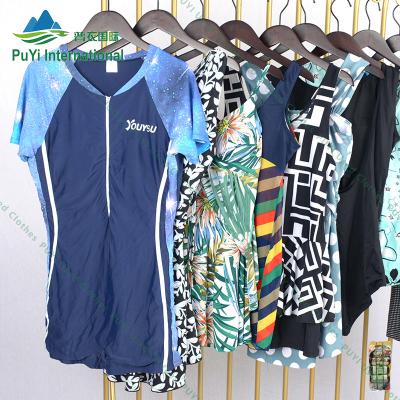 China Polyester / Cotton Summer Swimsuit Pack Mixed Used Clothing Used Clothes Swimming Wear Second Hand Clothes Per Kg for sale