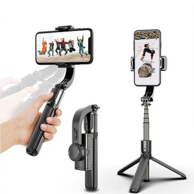 China Outdoor Universal Portable Selfie Tripod Handheld Stabilizer Stabilizer Handheld Tripod for Mobile Phone Sports Camera for sale