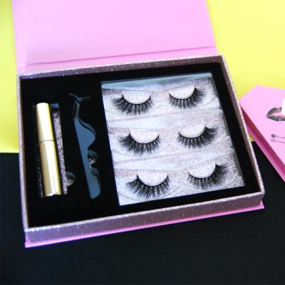 China Full Volume USA Free Sample Private Label 3d Mink Strip Lashes 25mm Siberian Mink 5D Eyelash Drop Shipping for sale