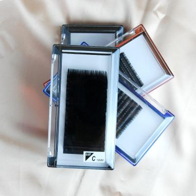 China Best Quality Handmade Silk Eyelash Extension Full Volume Eyelash Extension for sale