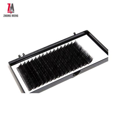 China Wholesale crisscross silk and mink eyelash extension and custom wick box for sale