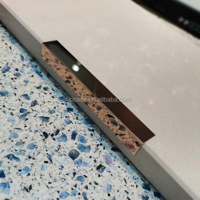 China Modern Corner Strip L-Shape Edge Guard L Flat Mirror L Shape Stainless Steel Tile Edge Profile Trim for sale