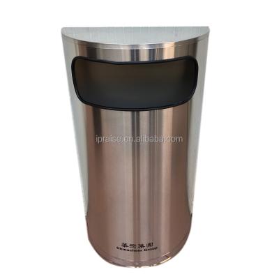 China 3-30L Round Stainless Steel Viable Bin / Garbage Bin for sale