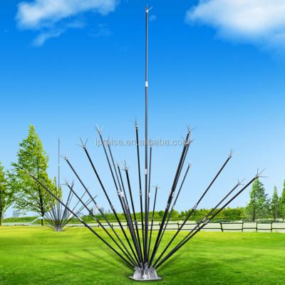 China High Rise Building 304 Stainless Steel Lightning Rods / Weather Station Radar Station Lightning Arrester / Lightning Protection for sale