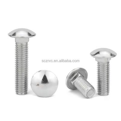 China M2M3M4M5M6M8M10M12 SS304 Round Round Square Neck Head Carriage Bolt for sale