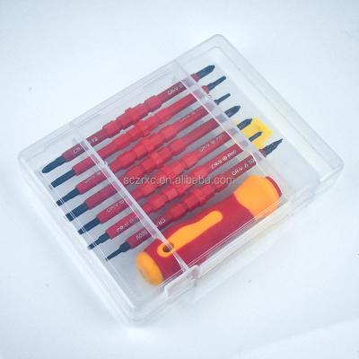 China 14pcs Electronics VDE Insulated Screwdriver Set Electric Insulated Screwdriver Set for sale