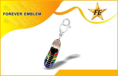 China Fashion Pendant Custom Metal Charms With / Without Coloring , Free Nickle Plating for sale