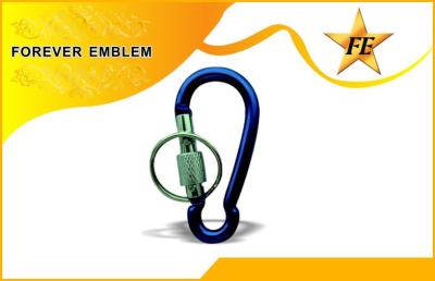 Κίνα Χρωματισμένα 50mm Carabiner, γάντζος Carabiner, Carabiner Keychain με το μπρελόκ προς πώληση