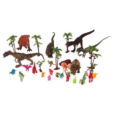 China Wholesale Kids Multicolor Manufacturer Eco-friendly PVC Material Dinosaurs Educational Model Toys for sale