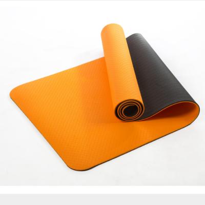 China Custom Sports 4-10mm Yoga Mat Manufacturer Custom Eco Friendly Anti-Slip Strip Yoga Mat for sale