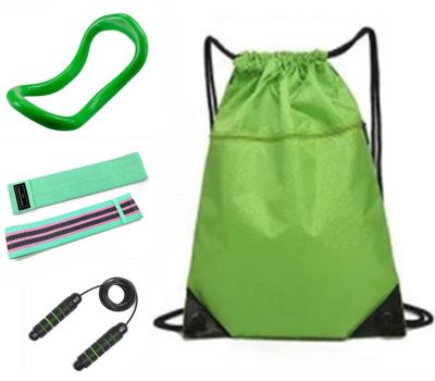 China New Products Unbreakable Yoga Ring Set With Hip Band Jump Rope With Carry Bag for sale