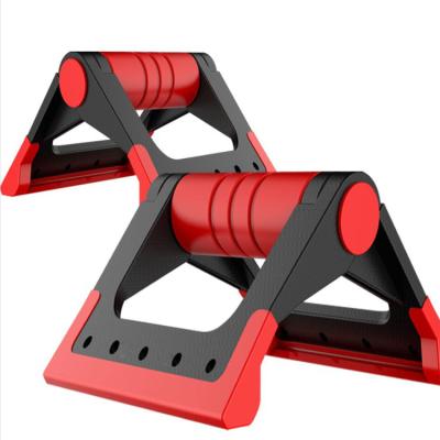 China Bodybuilding Fitness Foldable Portable Lift Up Bar Push Up Stand Push Ups Anti Slip Handle for sale