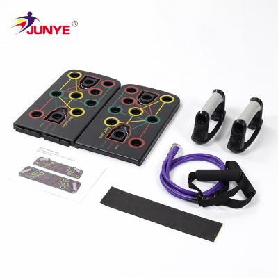 China Multifunctional Portable Bodybuilding Fitness Pump Bracket Board Lift Up Board For Home Workout Exercise for sale