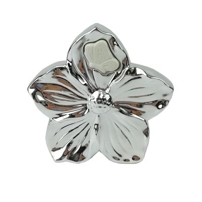 China Eclectic silver plated flowers and butterflies design furniture for garden and home decor for sale