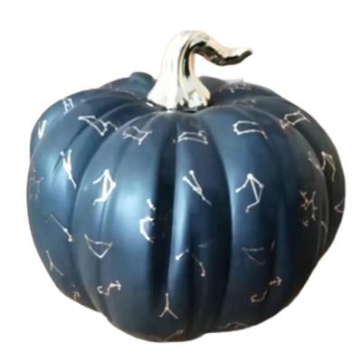 China Halloween Eco-friendly Modern Luxury Ceramic Pumpkin Home Decoration for sale