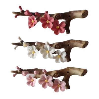 China Freshen the Air Chinese Style Porcelain Plum Blossom Burner Incense Decoration for sale