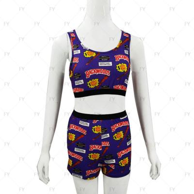 China Wholesale Custom Sleepwear Women's QUICK DRY Sexy Lady Pajamas Set Sexy Logo Loungewear Sleeveless Summer Pajamas for sale