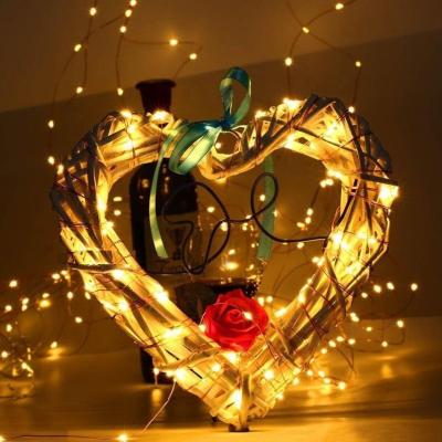 China PVC factory outlets led balloons with 2AA battery cable copper wire string lights wholesale for sale