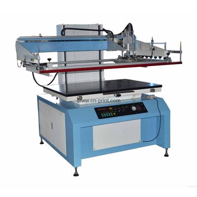 China Semi automatic building material shops large flatbed silk screen printer electric screen printing machine for road sign for sale