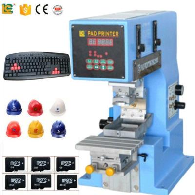 China Printing on Small Products Ink Cup Pad Printing Machine Desktop Semi Automatic Memory Card Printing Machine for sale