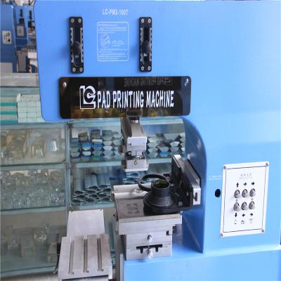 China Building Material Shops Pneumatic Pad Printer 2 Color Ink Cup Pad Printer Machine Toy Car Tampo Printing Machine for sale