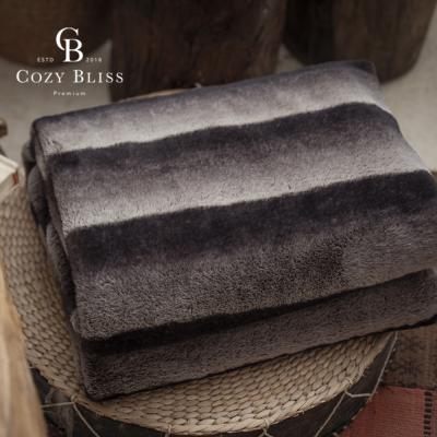 China Anti-static Comfortable Bliss Textured Faux Fur Long Hair Cover for sale