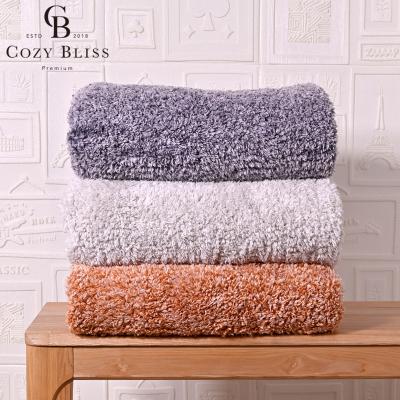 China Bliss Corn Sherpa Fleece Throw Cozy Anti-Static Comfy Blanket Sublimation Blankets Designer Blanket For Winter for sale