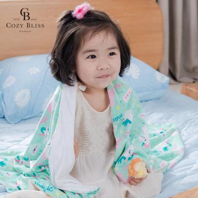 China Bliss Summer Cooling Cozy Blanket Sustainable for Baby Midday Rest Infant Throw for Kids Balnket for sale