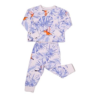 China Bliss Kids Pajama Sets Super Soft Comfortable Bamboo Pajamas Baby Sleep Wear Infant Toddler Infant Toddler for sale